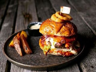 Burger від Шефа +картопля фрі+ кола