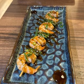 44. Ebi Yakitori (3 Uds.)