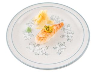 Нігірі з лангустином і манго-сальсою (30g)