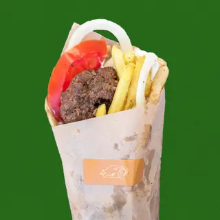 Souvlaki z wołowiną