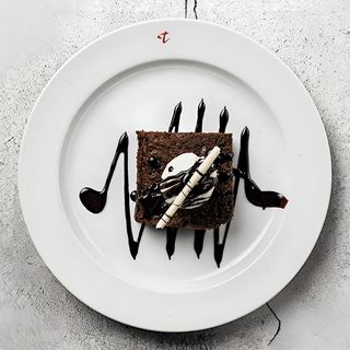 Brasserie fudge brownie