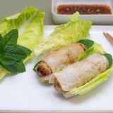 7. Rollitos de obleas de arroz (4 pzs.)