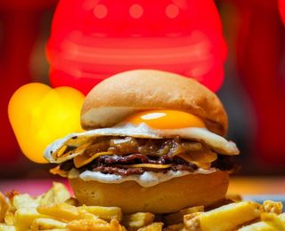 COMBO EGG TRUFFLE BURGER SIN GLUTEN