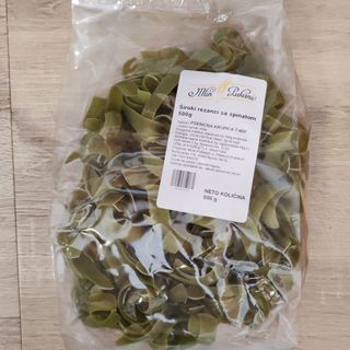 Široki rezanci sa špinatom 500 g