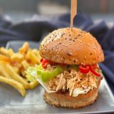 ქათმის ბურგერი