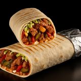 Kebab porc mare