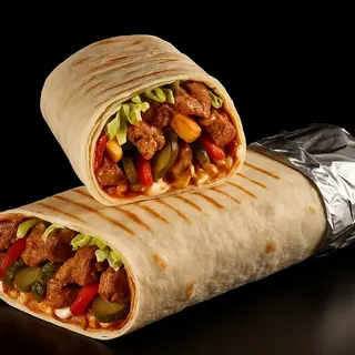 Кебаб со свининой большой/Kebab porc mare
