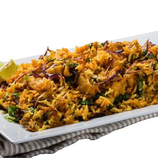 Biryani de pescado