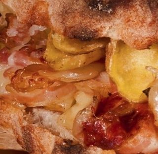 Puccia uccelletti e patatine