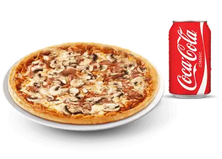 1 Pizza + 1 boisson au choix