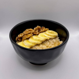 Oatmeal banana, nuts