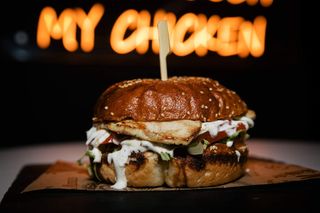 Chicken burger