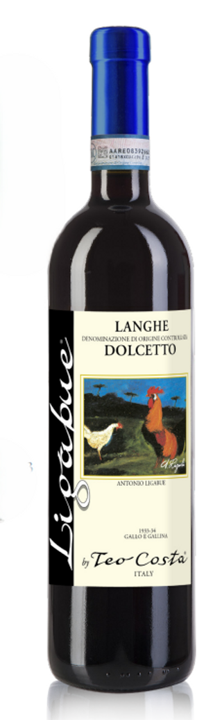 Dolcetto Ligabue cantina Teo Costa