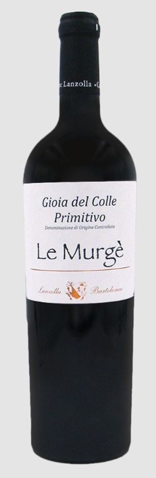 Cantine Lanzolla Le Murgé Primitivo Gioia Delcolle D.O.C bio