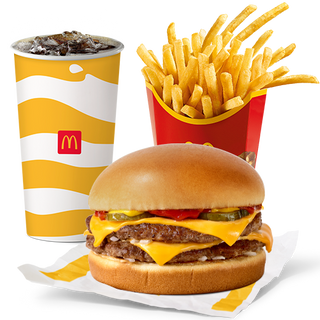 Meniu Maxi Dublu Cheeseburger