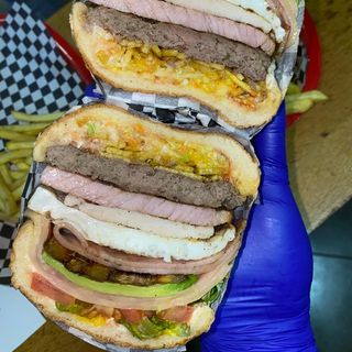 Combo Hamburguesa La Tóxica