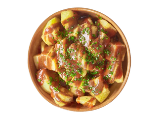 Ración de patatas bravas