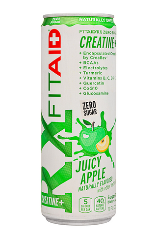 Rx FitAid creatine+ sabor Juicy Apple 
