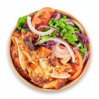 Ensalada Kebab De Pollo