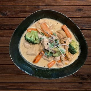 Таріль курячий з білими грибами  (320г)