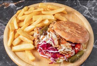 Menù panino kebap con birra