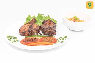 Côtes De Porc Braisées + Attiéké