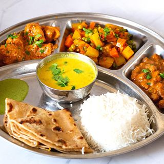 Chicken Massala Thali