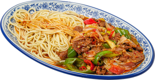 Острая лапша "Красный дракон" 