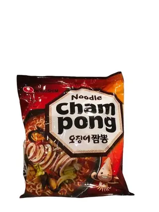 Instant Noodle Soup Champong 124 GR NONGSHIM