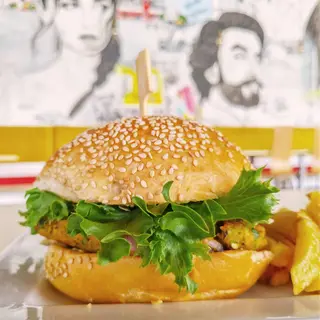 Bollywood Veg Burger