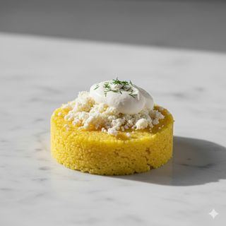 Polenta con queso