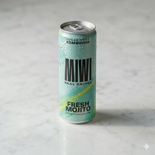 Kombucha lima y menta