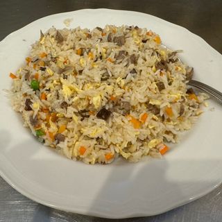 Arro Frito Con Ternera