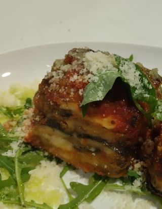 Parmigiana De Berenjena (1/2 Ración)