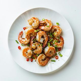 227 Gamberetti al wok sale e pepe