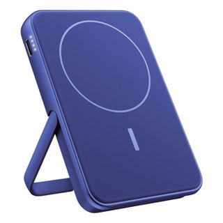 Powerbank Inalámbrico Magnético Fresh'N Rebel Con Soporte 5000Mah Azul - 8720249809760