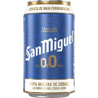 San Miguel 0.0. alcohol