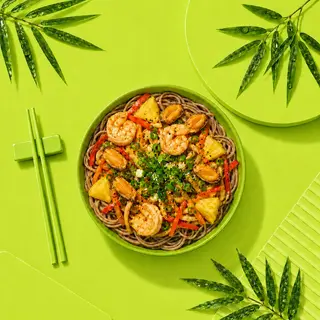 Wok Ramen Fructe de mare Sos Cremos Tom Yum