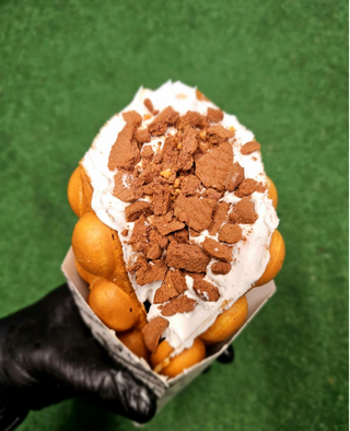 Бъбъл гофрета с бисквити (1бр)