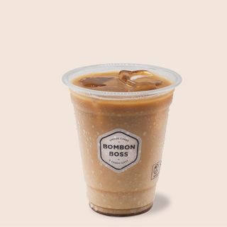 Iced chai coffee latte