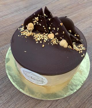 Torta gelato gianduia