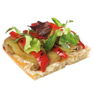 FOCACCIA PRIMAVERA ( LACTO-VEGETARIAN ) 150 GR