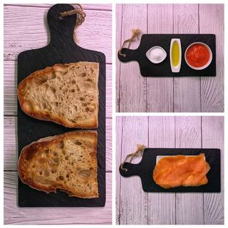 Tosta De Salmón Ahumado