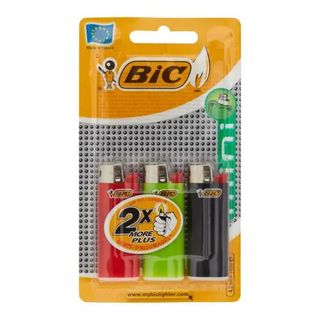 Mechero Bic Mini Liso Pack 3