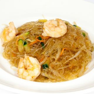 53.Spaghetti di soia gamberi