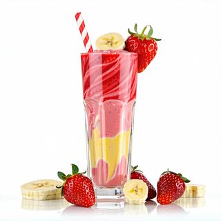 Batido Morango + Banana