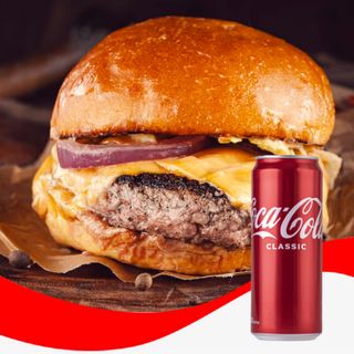 Gochits burger +1x კოკა-კოლა კლასიკი ქილის - 0,5ლ