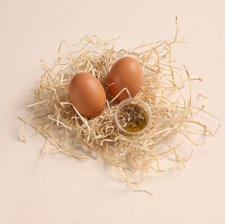 Huevos camperos a baja temperatura y trufa