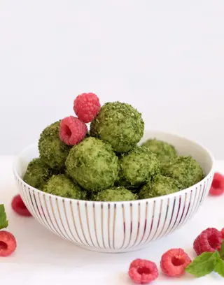 Bombon de te matcha 