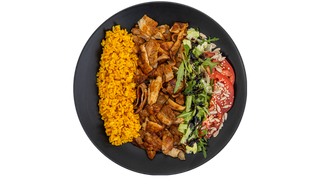 Kebap Fit na talerzu